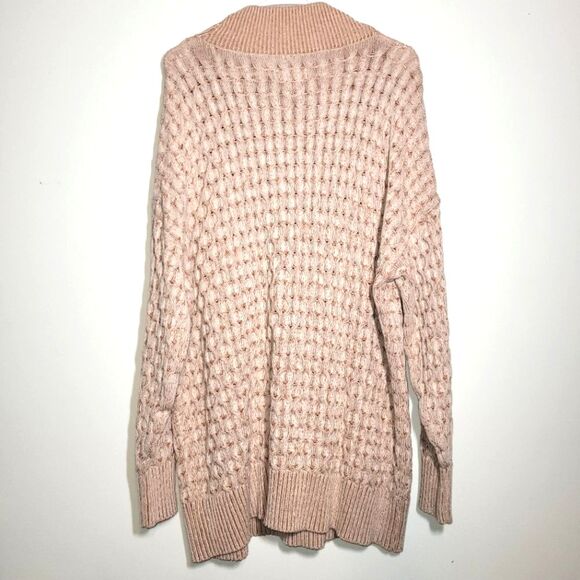 Knox Rose Mock Neck Oversized Long Sweater XL - Picture 7 of 11